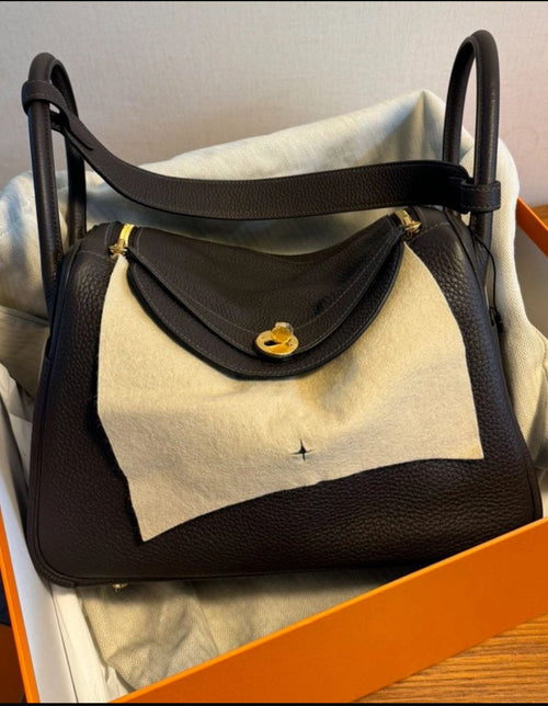 Hermes Lindy 30 Ebene Clemence Gold Hardware For LR
