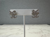 Chanel Crystal CC Bow Earrings for BB only - Thumbnail View 1