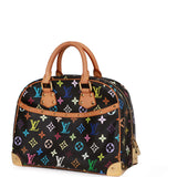 Vintage Louis Vuitton Monogram Multicolor Black Trouville