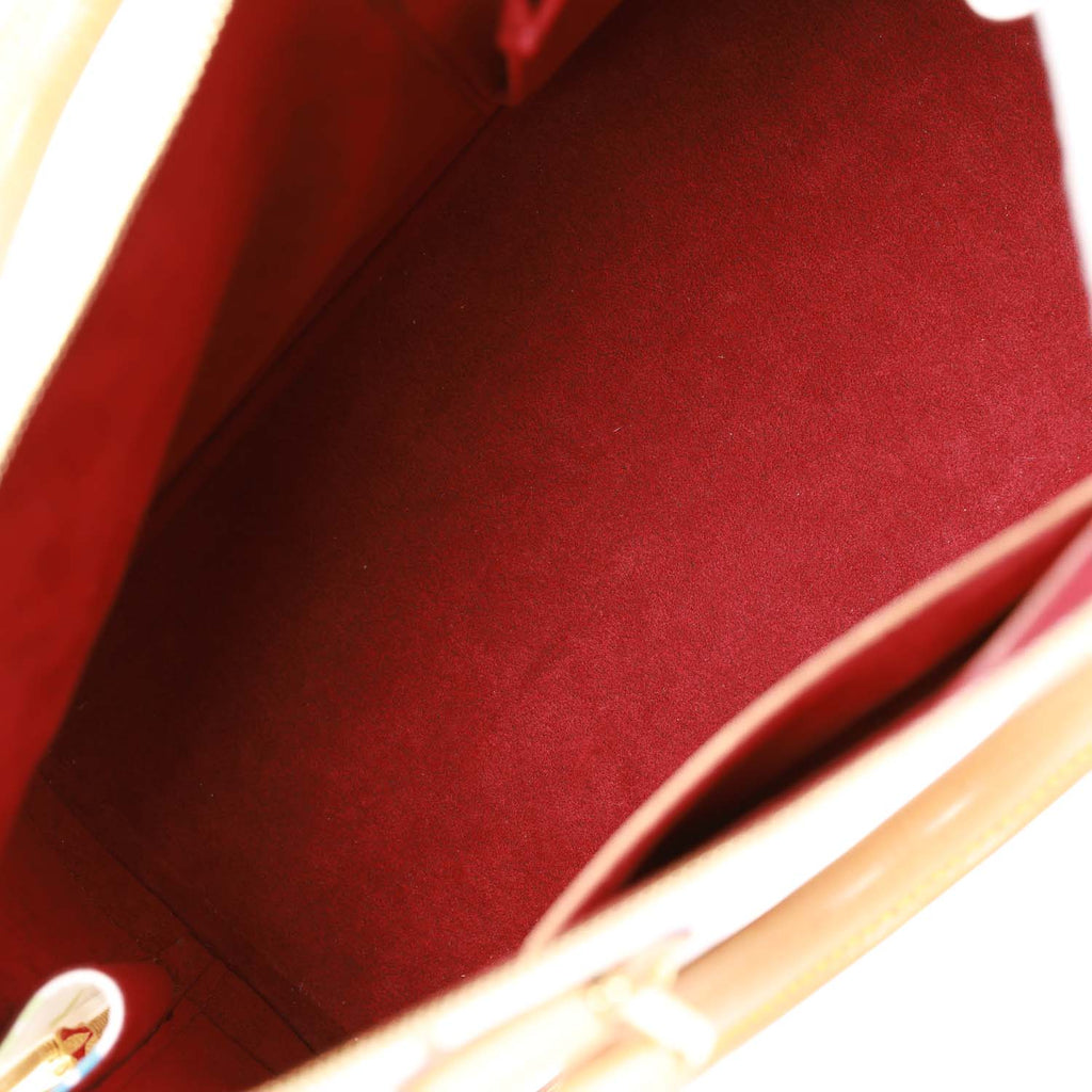 Louis Vuitton Alma Collector Murakami white multicolor bag! Multiple colors  Leather Cloth ref.102738 - Joli Closet