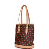 Louis Vuitton, Bags, Louis Vuitton Cerise Petite Bucket Bag Cherries  Murakami Monogram Cherry