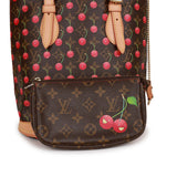 Louis Vuitton 2005 Pre-owned Monogram Cherry-Print Bucket Bag