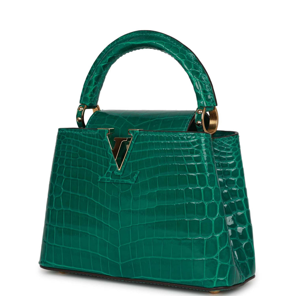 Louis Vuitton Purple Exotic Crocodile Brea Handbag  Vintage by Misty