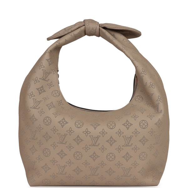 Louis Vuitton LOCKIT MM V.CA GALET Grey/Beige Leather Tote BRAND NEW!!!
