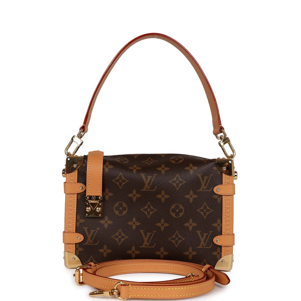 Louis Vuitton Beige/Olive Green Canvas And Monogram Embossed Suede