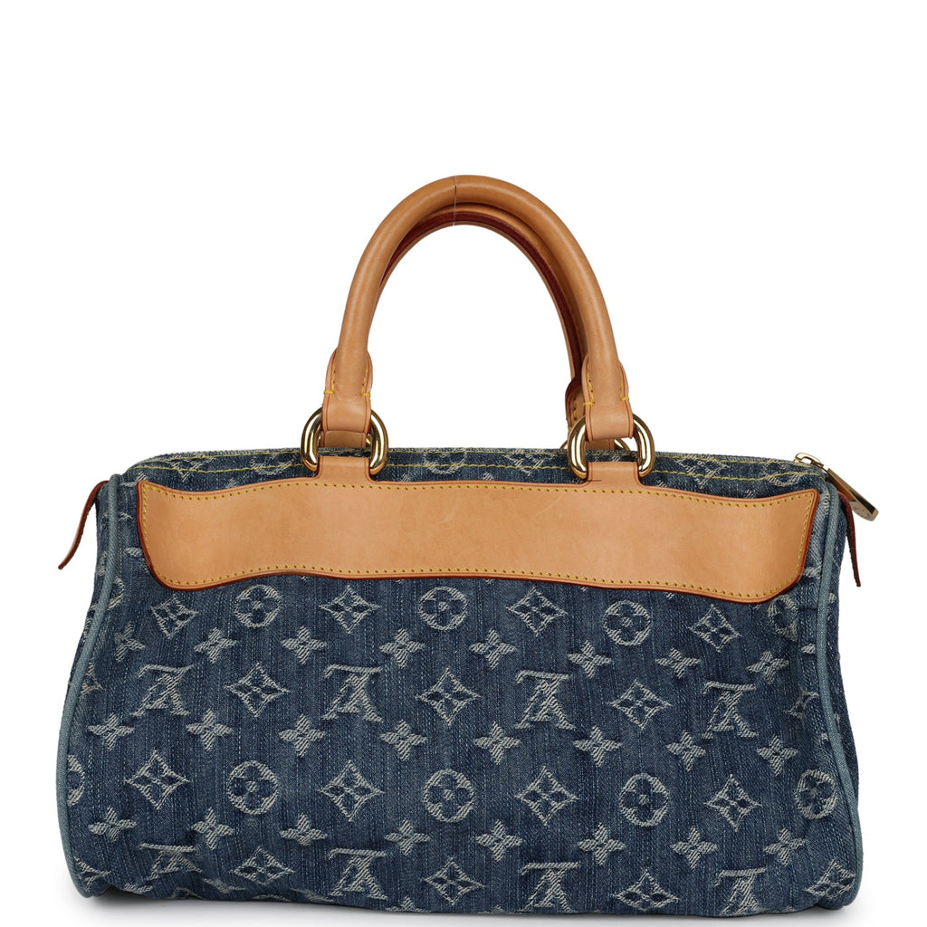 Louis Vuitton 2006 pre-owned Neo Speedy denim tote bag - ShopStyle