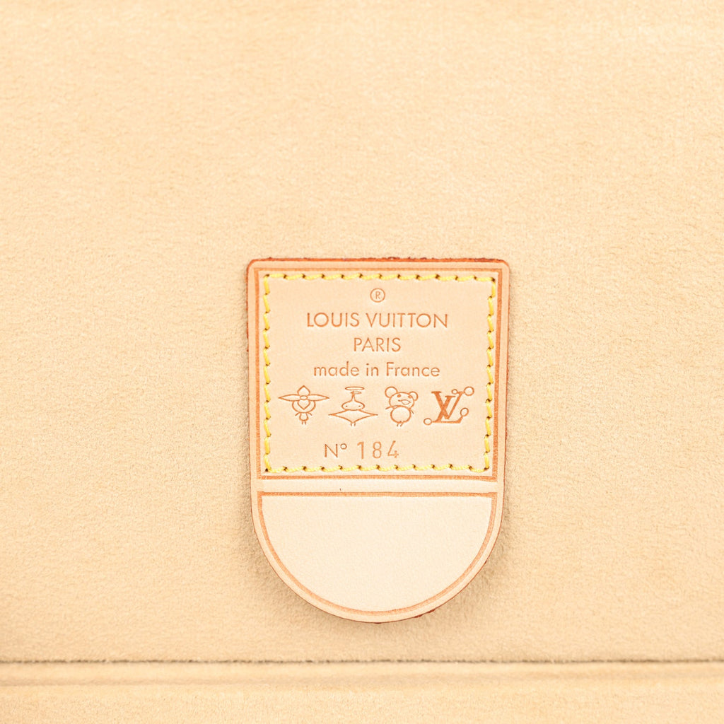 Vintage Louis Vuitton x Takashi Murakami Panda Jewelry Trunk Brown Monogram Brass Hardware