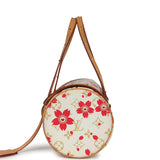 Vintage Louis Vuitton X Takashi Murakami Red Cherry Blossom Papillon Gold Hardware