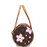 Vintage Louis Vuitton X Takashi Murakami Papillon Monogram Cherry Blossom Gold Hardware