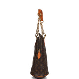 Louis Vuitton x Karl Lagerfeld Iconoclast Mini Punching Bag Brown Monogram Canvas Brass Hardware