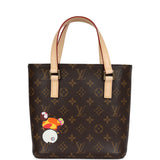 Louis Vuitton X Takashi Murakami Vavin PM Brown Monogram Panda Gold Hardware