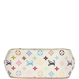 Pre-owned Louis Vuitton x Takashi Murakami Marilyn Bag White Multicolored Monogram Gold Hardware