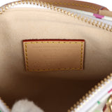 Louis Vuitton X Murakami Nano Speedy Bag White Multicolor Monogram Gold Hardware