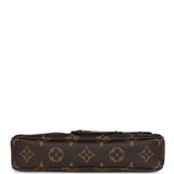 Louis Vuitton X Takashi Murakami Panda Pochette Accessories Brown Monogram Gold Hardware