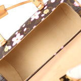 Vintage Louis Vuitton X Takashi Murakami Papillon Brown Monogram Cherry Blossom Gold Hardware