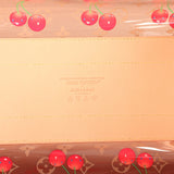 Louis Vuitton X Takashi Murakami On The Go GM Cherry Brown Monogram Vinyl Gold Hardware