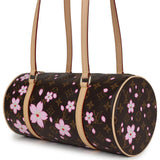 Louis Vuitton X Takashi Murakami Cherry Blossom Papillon Brown and Pink Monogram Gold Hardware - Thumbnail View 3