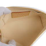 Louis Vuitton X Takashi Murakami Cosmetic Pouch PM White Multicolored Monogram Gold Hardware