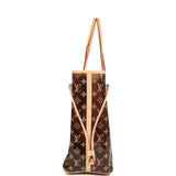 Louis Vuitton "Mykonos" Cities Neverfull GM Brown and Blue Monogram Vinyl Gold Hardware