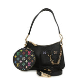 Louis Vuitton X Takashi Murakami Marellini Black Epi Gold Hardware