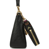 Louis Vuitton X Takashi Murakami Marellini Black Epi Gold Hardware