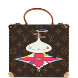 Vintage Louis Vuitton x Takashi Murakami Onion Head Jewelry Trunk Brown Multi Monogram Brass Hardware