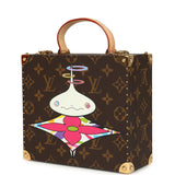 Vintage Louis Vuitton x Takashi Murakami Onion Head Jewelry Trunk Brown Multi Monogram Brass Hardware