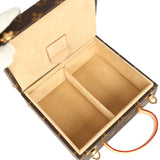 Vintage Louis Vuitton x Takashi Murakami Onion Head Jewelry Trunk Brown Multi Monogram Brass Hardware