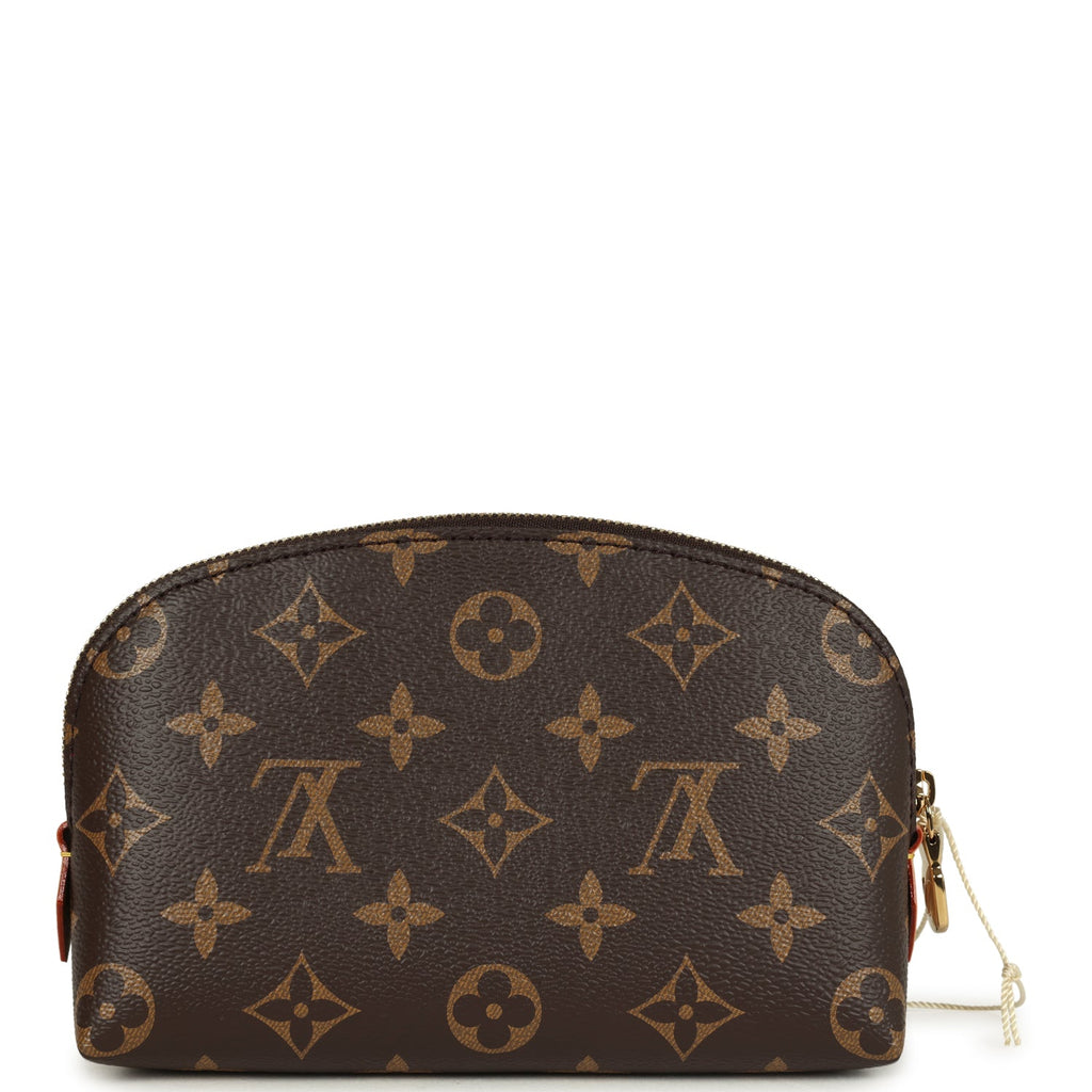 Louis Vuitton X Takashi Murakami Cherry Cosmetic Pouch Brown Monogram
