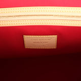 Louis Vuitton X Murakami Keepall Bandouliere 45 Red and Brown Cherry Monogram Gold Hardware