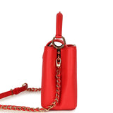 Louis Vuitton X Takashi Murakami Cherry Capucines BB Red Taurillon Leather Gold Hardware