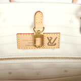 Louis Vuitton On The Go Miami GM Tote Light Beige Multi Jacquard Monogram Gold Hardware