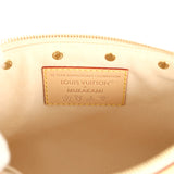 Louis Vuitton X Takashi Murakami Pochette Accessories White Multicolored Monogram Gold Hardware