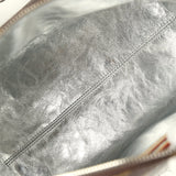 Louis Vuitton "57th Street NYC" Speedy 30 Bandouliere Brown and Silver Monogram Silver Hardware