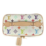 Louis Vuitton X Takashi Murakami Nice BB White Multicolor Monogram Gold Hardware