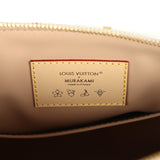 Louis Vuitton X Takashi Murakami Soft Speedy 30 White Multicolored Monogram Gold Hardware