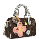 Louis Vuitton "57th Street NYC" Vivienne Nano Speedy Bag Brown Monogram Snowy Pearl Gold Hardware