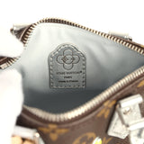 Louis Vuitton "57th Street NYC" Vivienne Nano Speedy Bag Brown Monogram Snowy Pearl Gold Hardware