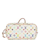 Louis Vuitton x Takashi Murakami Neverwoof MM White Multicolored Monogram Gold Hardware - Thumbnail View 6