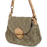 Louis Vuitton Sunset Bag Khaki Denim Monogram Gold Hardware - Thumbnail View 6