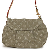 Louis Vuitton Sunset Bag Khaki Denim Monogram Gold Hardware - Thumbnail View 5