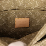Louis Vuitton Sunset Bag Khaki Denim Monogram Gold Hardware - Thumbnail View 9