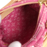 Louis Vuitton Nano Speedy Fuchsia Denim Monogram Gold Hardware - Thumbnail View 8