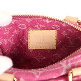 Louis Vuitton Nano Speedy Fuchsia Denim Monogram Gold Hardware - Thumbnail View 9