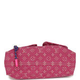 Louis Vuitton Baggy NM Fuchsia Denim Monogram Gold Hardware - Thumbnail View 6