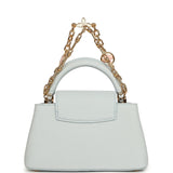 Louis Vuitton X Takashi Murakami Mini East-West Capucines Olympe Blue Taurillon Gold Hardware - Thumbnail View 4