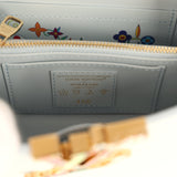 Louis Vuitton X Takashi Murakami Mini East-West Capucines Olympe Blue Taurillon Gold Hardware - Thumbnail View 12