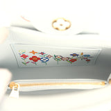 Louis Vuitton X Takashi Murakami Mini East-West Capucines Olympe Blue Taurillon Gold Hardware - Thumbnail View 13
