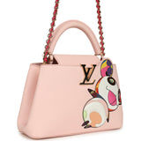 Louis Vuitton X Takashi Murakami Panda Capucines BB Opal Pink Taurillon Leather Gold Hardware - Thumbnail View 2