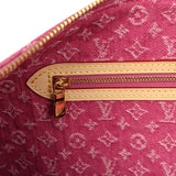 Louis Vuitton Keepall Bandouliere 45 Pink Monogram Denim Gold Hardware - Thumbnail View 11